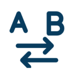 Acronym and synonym generator icon